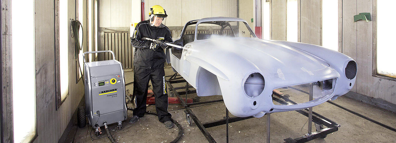 Καθαρισμός με ξηρό πάγο